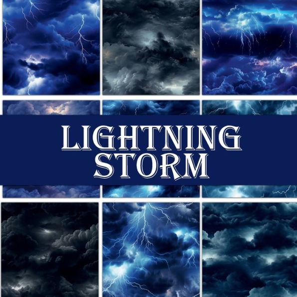 Lightning Storm Cloudy: Scrapbook Paper Pad