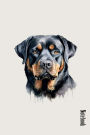 Dog Lovers Notebook: Rottweiler