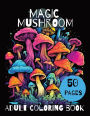 Magic Mushroom Adult coloring book