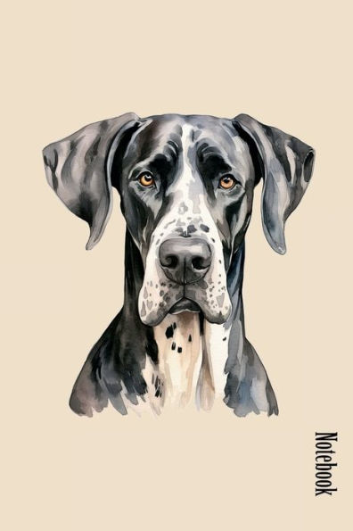 Dog Lovers Notebook: Great Dane