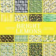 Title: Watercolor Bright Lemon Patterns: Scrapbook Paper Pad, Author: Digital Attic Studio