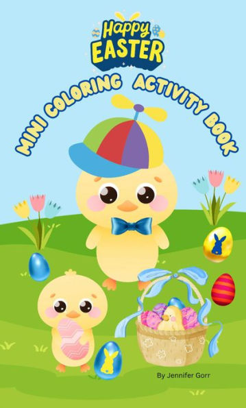 Happy Easter Mini Coloring Activity Book