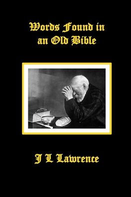 Words Found in an Old Bible