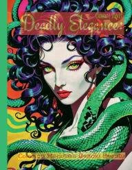 Title: Deadly Elegance: :Coloring Medusa's Deadly Beauty, Author: Chaunte Jones