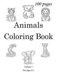Title: Animals Coloring Book, Author: Jordan Poole