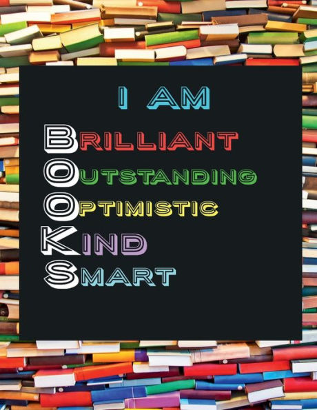 I Am Books: Reading Log Notebook: