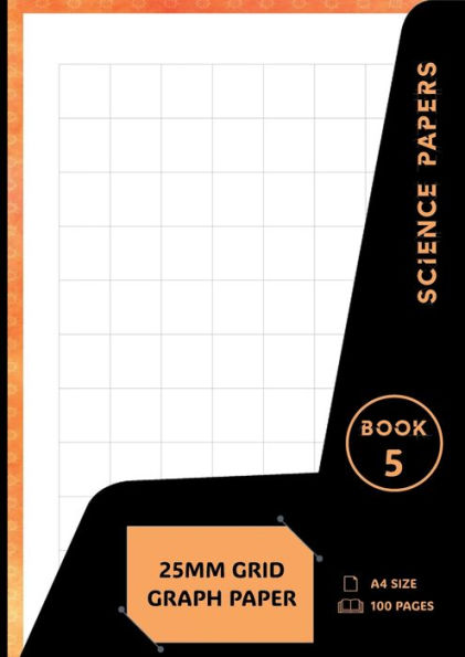 Science Papers: 25mm Grid Graph Paper