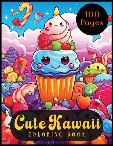 Cute Kawaii Coloring Book