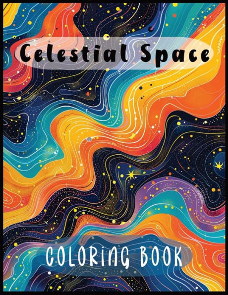 Celestial Space Coloring Book