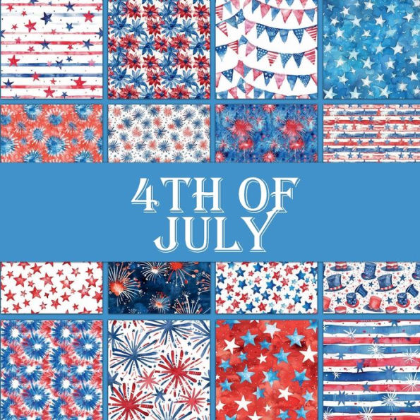 4th of July: Scrapbook Paper Pad