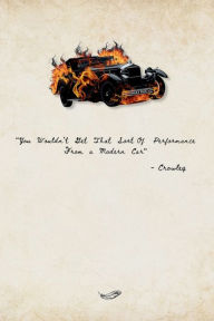 Title: Crowley's Car On Fire (Beige): Good Omens Inspired Poetry Journal, Gomens Series Notebook For Daily Writing, Author: Ineffable Bookshop