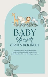 Title: Baby Shower Games Booklet: All in One Baby Shower Games for Your Perfect Baby Shower Party, Author: Ashley Stevens