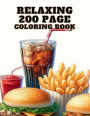 Relaxing 200 page Coloring Book: 