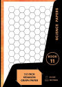 Science Papers: 1/2 Inch Hexagon Grid Graph Paper