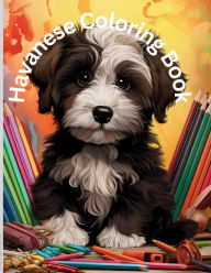 Title: Havanese Puppy Coloring Book for Children, Author: Traci Perez