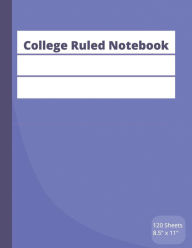 Title: College Ruled Notebook: College Journal, Author: Judith C. Asika