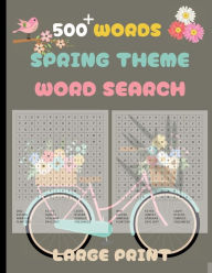 500+ SPRING THEME WORD SEARCH PUZZLE BOOK