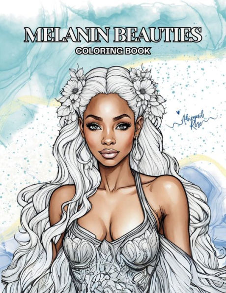 Melanin Beauties Coloring Book