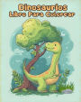Libro Para Colorear de Dinosaurios: Pï¿½ginas Simples Para Colorear de Dinosaurios Para Niï¿½os de 1 a 3 Aï¿½os
