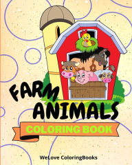 Title: Farm Animals Coloring Book: Coloring Pages For Kids 1-3 years, Author: Sancha Sauseda