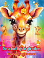 De schattigste giraffen - Kleurboek voor kinderen - Creatieve scï¿½nes van charmante en grappige giraffen: Charmante tekeningen die creativiteit en plezier voor kinderen stimuleren