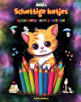 Schattige katjes - Kleurboek voor kinderen - Creatieve en grappige scï¿½nes van lachende katten: Charmante tekeningen die creativiteit en plezier voor kinderen stimuleren