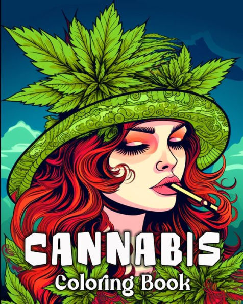 Cannabis Coloring Book: 50 Unique Ilustrations for Stress Relief and Relaxation