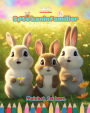 Sï¿½te kaninfamilier - Malebok for barn - Kreative scener av kjï¿½rlige og lekne kaninfamilier: Sjarmerende tegninger som fremmer kreativitet og moro for barn