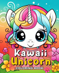 Title: Kawaii Unicorn Coloring Book: Coloring Pages Featuring Cute Kawaii Unicorns for kids Ages 3-8, Author: Ariana Raisa