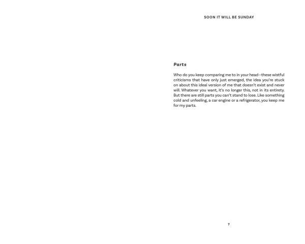 Soon It Will Be Sunday