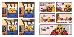 Alternative view 2 of Sad Nuggie: Life Is Sweet and Sour