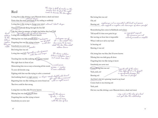 Stars Around My Scars: The Annotated Poetry of Taylor Swift