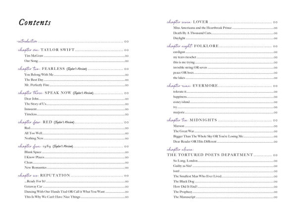 Stars Around My Scars: The Annotated Poetry of Taylor Swift