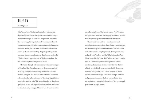Stars Around My Scars: The Annotated Poetry of Taylor Swift