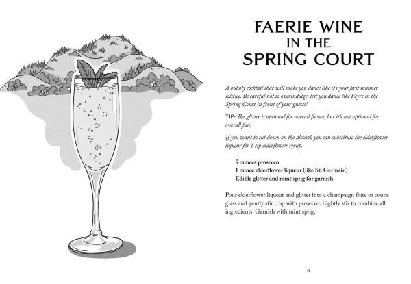 The Unofficial A Court of Thorns and Roses Cocktail Book