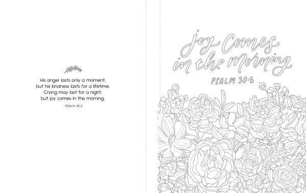 Scriptures and Florals: Life In Full Bloom: Coloring Book
