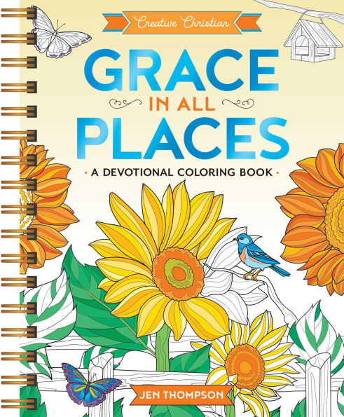 Grace in All Places: A Devotional Coloring Book