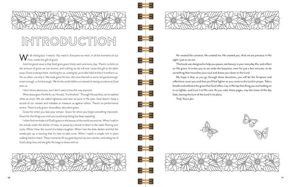 Grace in All Places: A Devotional Coloring Book