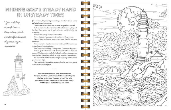 Grace in All Places: A Devotional Coloring Book