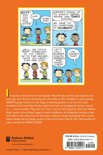Big Nate: No Harm Done!