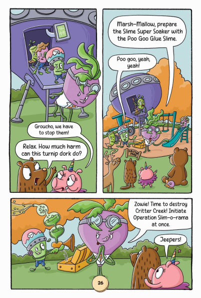 Groucho the Grouchy Groundhog (Volume 2): The Terrifying Turnip Takeover