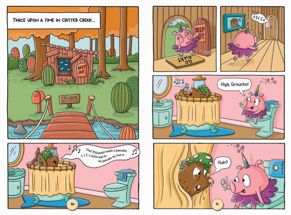 Groucho the Grouchy Groundhog (Volume 2): The Terrifying Turnip Takeover