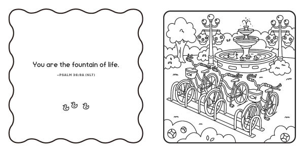 Simple Gifts Christian Coloring: Main Street: Scenes & Scripture that Celebrate Everyday Grace, Beauty & Joy