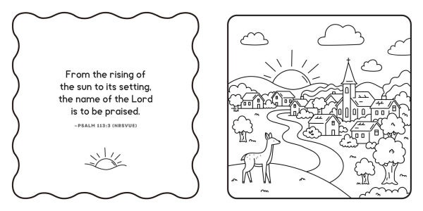 Simple Gifts Christian Coloring: Main Street: Scenes & Scripture that Celebrate Everyday Grace, Beauty & Joy