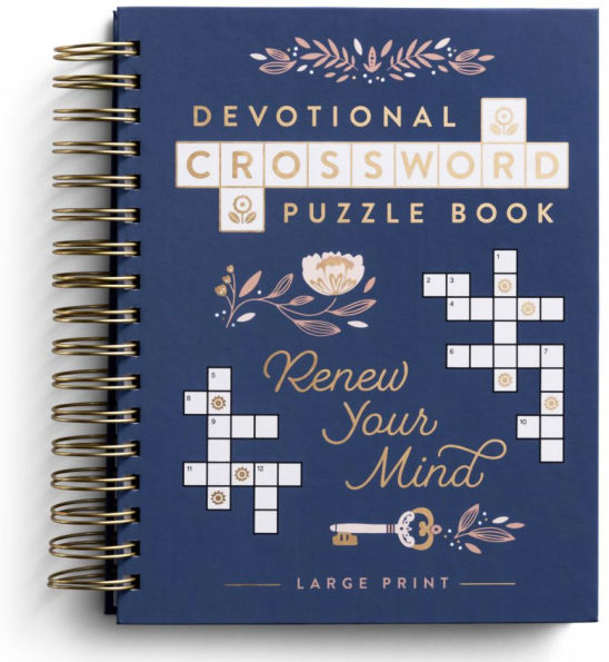 Devotional Crossword Puzzle Book: Renew Your Mind