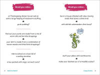 Alternative view 2 of Would You Rather?: A Book of Gross and Silly Questions for Kids