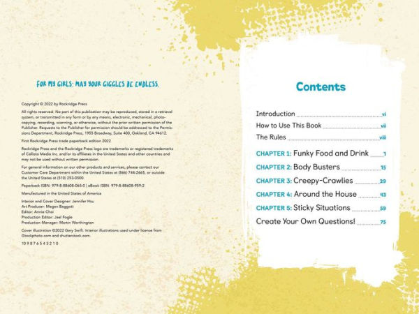 Would You Rather?: A Book of Gross and Silly Questions for Kids