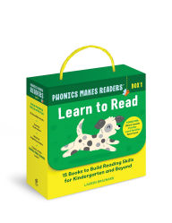 Title: Phonics Makes Readers: Learn to Read Box 1: 15 Books to Build Reading Skills for Kindergarten and Beyond, Author: Laurin Brainard