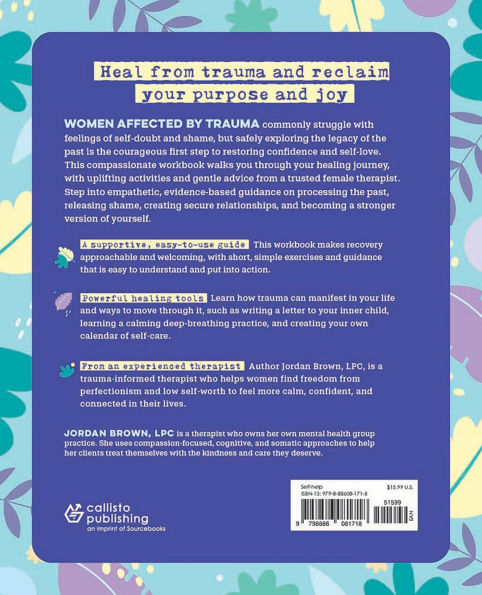 Self-Love Workbook for Women-Trauma Recovery: Empowering Exercises to Build Self-Worth, Self-Care, and Self-Trust