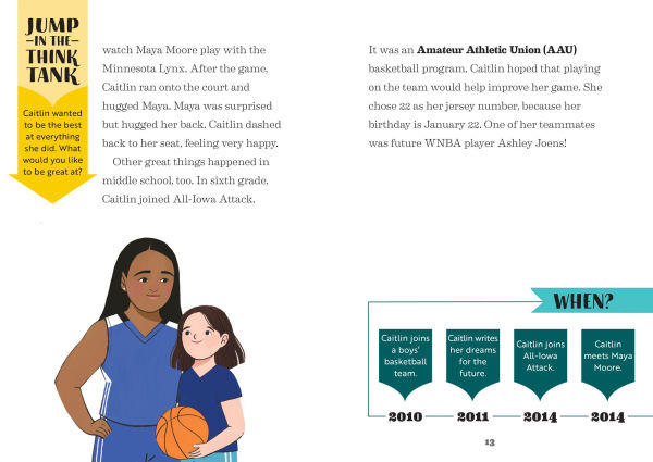 The Story of Caitlin Clark: An Inspiring Biography for Young Readers
